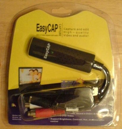 EasyCap USB AV Capture Kit (One Channel)